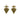 ☆ CHANEL 香奈兒 Gold-tone Metal, Rhinestones G24S Fashion Earrings 金色金屬, 水鑽耳環-267011907
