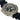 ☆ SEIKO 精工 Black Stainless Steel Rubber Strap Quartz Watch 黑色不鏽鋼橡膠錶帶石英手錶 7046-0AG0-267012174