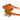 20260622 ☆ Alexandre de Paris 亞歷山卓 orange pink Resin Hair accessory 橙粉紅色樹脂髮飾-267013573