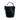 ☆ BALENCIAGA 巴黎世家 Black Calfskin Bucket 2 way bag 黑色小牛皮水桶兩用袋-267013667
