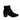 ☆ CHANEL 香奈兒 Black coated Leather Boots 黑色塗層皮革靴子 #36.5-267013747