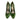 20260710 ☆ SALVATORE FERRAGAMO 菲拉格慕 Green Satin #7.5 Heels 綠色緞面7.5碼高跟鞋-267014133