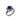 △ White Gold 18K Diamonds And Sapphire Fine Ring 白金18K鑽石和藍寶石7.19g珠寶戒指-267014753