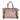 20260710 ☆ FURLA 芙拉 Pink Ostrich Embossed Calfskin Tote Bag 粉紅色鴕鳥壓紋小牛皮托特袋-267014967