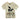 ☆ GUCCI 古馳 Light Yellow 100% Cotton #S Winged Jockey Logo Printed Short Sleeve Top 淺黃色100% 棉S碼短袖上衣-267015383