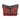 ☆ LOEWE 羅意威 Black, Red Calfskin, Canvas Hammock Crossbody Bag 黑色, 紅色小牛皮, 帆布斜揹袋-267015772