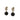☆ CHANEL 香奈兒 Gold And Black Resin And Metal Black Ball B16P Fashion Earrings 金色和黑色樹脂和金屬B16P耳環-267015833