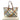 ☆ TORY BURCH White Coated Canvas Tote Bag 白色塗層帆布托特袋-267015902