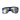 20260816 ☆ SAINT LAURENT 聖羅蘭 Navy Resin Sunglasses 深藍色樹脂太陽眼鏡-267017581