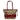 20260816 ☆ COACH 蔻馳 Beige, Red Canvas, Calfskin Tote Bag 淺褐色, 紅色帆布, 小牛皮托特袋-267017963