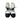 ☆ CHANEL 香奈兒 White And Black Lambskin #36.5 CC Logo Quilted Short Boots 白色和黑色小羊皮36.5碼 CC標誌菱格紋 短靴子-267018405