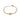 ☆ DIOR 迪奧 Gold Plated Metal Petit CD Fashion Bracelet 金色金屬手鏈-267018657