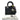 △ DIOR 迪奧 Black Lambskin Lady My ABCDior 2 way bag 黑色小羊皮兩用袋-267019099
