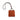 ☆ HERMES 愛馬仕 Orange Milo Lambskin Paper Bag Charm 橙色Milo小羊皮紙袋小吊飾-267019230