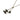 ☆ CHANEL 香奈兒 Black Gold Tone Metal CC Logo And Clover Fashion Necklace 黑色金色金屬CC標誌和四葉草項鏈-267019241
