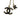 ☆ CHANEL 香奈兒 Black Gold Tone Metal CC Logo And Clover Fashion Necklace 黑色金色金屬CC標誌和四葉草項鏈-267019241