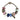20260831 ☆ PANDORA 潘多拉 Multicolor 925 Silver 12 Charms Fashion Bracelet 多色925純銀12吊飾手鏈-267019322
