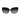 ☆ DOLCE&GABBANA D&G 杜嘉班納 Black, Transparent Resin Lace Pattern Sunglasses 黑色, 透明樹脂蕾絲圖案太陽眼鏡-267019396
