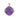 ☆ White Gold 18K Purple Stone And Melee Diamonds Fine Pendant 白金18K紫色色石和碎鑽3.48g珠寶吊墜-267020450