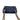 ☆ TORY BURCH Navy Calfskin Fleming Soft Convertible S Shoulder Bag 深藍色小牛皮菱格紋鏈條肩背包-267022392