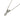 ☆ White Gold 18K Diamonds Fine Necklace 白金18K 鑽石1.98g珠寶項鏈-267022490