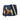 ☆ MARC JACOBS Navy Nylon Floral and Lightning Bolt Embroidery Patchwork Small Nomad Shoulder Bag 深藍色尼龍肩背包 M0011888-267022866