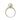 ☆ White Gold 18K Pearl And Melee Diamonds Fine Ring 白金18K 珍珠和碎鑽3.44g珠寶戒指-267022888