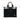 ☆ BURBERRY BLUE LABEL 博柏利藍標 Black Canvas Tote Bag 黑色帆布托特袋-267022960