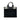 ☆ BURBERRY BLUE LABEL 博柏利藍標 Black Canvas Tote Bag 黑色帆布托特袋-267022960