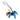 ☆ HERMES 愛馬仕 Light Blue Milo Lambskin Rodeo PM Charm 淺藍色Milo小羊皮小馬小吊飾 Stamp D-267023054