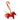☆ HERMES 愛馬仕 Red And Orange Milo Lambskin Rodeo PM Charm 紅色和橙色Milo小羊皮小吊飾-267023500