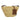 ☆ LOEWE 羅意威 Beige And Brown Raffia And Calfskin Slit Pochette Shoulder Bag 米色和啡色拉菲草和小牛皮肩背包-267023790