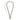 ☆ CHANEL 香奈兒 Gold Tone Metal CC Logo A21P Fashion Necklace 金色金屬CC標誌A21P項鏈-267023919