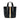 ☆ BALLY 巴利 Black And Navy Velvet Tote Bag 黑色和深藍色天鵝絨托特袋-267024088