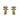 ☆ CHANEL 香奈兒 Gold-tone Metal, Rhinestones CC Logo B22S Fashion Earrings 金色金屬, 水鑽CC標誌耳環-267024099