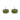 ☆ CHANEL 香奈兒 Green Resin CC Logo Round 17C Fashion Earrings 綠色樹脂CC標誌圓形17C耳環-267024100
