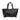 ☆ TORY BURCH Black Calfskin Clayton Burch Tote Bag 黑色小牛皮托特袋-267024105