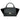 ☆ CELINE 思琳 Black Calfskin And Suede Trapeze Medium 2 way bag 黑色小牛皮和麂皮中號兩用袋-267024340