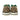 ☆ GUCCI 古馳 Beige Canvas GG Monogram Tennis 1977 #4+ Sneaker 淺褐色帆布GG經典花紋網球4+碼運動鞋-267024467