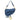 △ DIOR 迪奧 Navy Canvas Oblique Embroidered Saddle Shoulder Bag 深藍色帆布肩背包-267024681