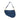 △ DIOR 迪奧 Navy Canvas Oblique Embroidered Saddle Shoulder Bag 深藍色帆布肩背包-267024681