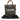☆ CELINE 思琳 Black And Brown Coated Canvas Triomphe Cabas Vertical 2 way bag 黑色和啡色塗層帆布兩用袋-267024817