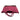 ☆ CELINE 思琳 Wine And Purple Calfskin Horizontal Cabas Tote Bag 酒紅色和紫色小牛皮托特袋-267024938