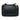 ☆ BURBERRY 博柏利 Black Coated Canvas Atlas London Check Crossbody Bag 黑色塗層帆布格紋斜揹袋-267025006