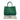 △ HERMES 愛馬仕 65 Vert Moyen Negonda Calfskin Palladium Plated Metal Garden Party 30 Stamp W Handbag 寶石綠色粒紋小牛皮鍍鈀金屬W刻手挽袋-267025124