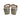 20261027 ☆ FENDI 芬迪 Rose Gold,Silver Calfskin #36 Flowerland Sandals 玫瑰金色,銀色小牛皮36碼涼鞋-267025616
