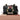 ☆ MIU MIU 繆繆 Black Calfskin Miu Lady Crystal-Embellished Madras Shoulder Bag 黑色小牛皮肩背包-267025713