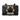 ☆ MIU MIU 繆繆 Black Calfskin Miu Lady Crystal-Embellished Madras Shoulder Bag 黑色小牛皮肩背包-267025713