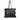 △ CHANEL 香奈兒 Black Lambskin Silver Tone Metal Coco Mark Cruise No.13 Tote Bag 黑色小羊皮銀色金屬No.13鎖鏈托特袋-267018366
