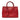 ☆ PRADA 普拉達 Red Saffiano Leather Galleria 2 way bag 紅色十字紋皮革兩用袋-267008377